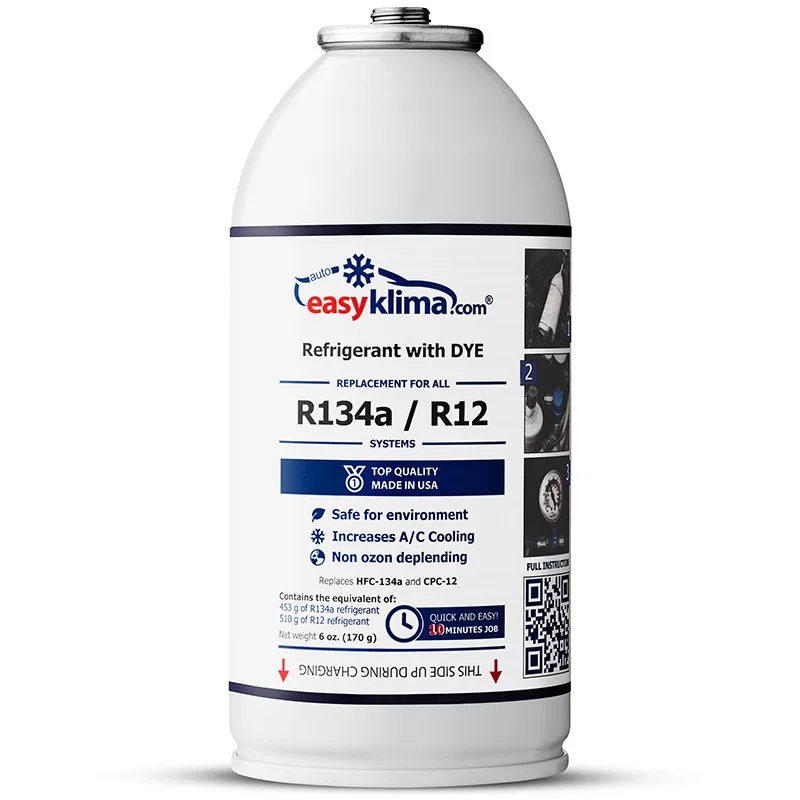 Dichtmittel mit UV-Kontrastmittel in Spritze 40 ml + Fflexadapter R134A  Klima
